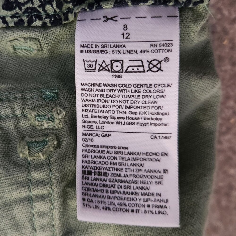 Green Gap Shorts - Picture 7 of 13